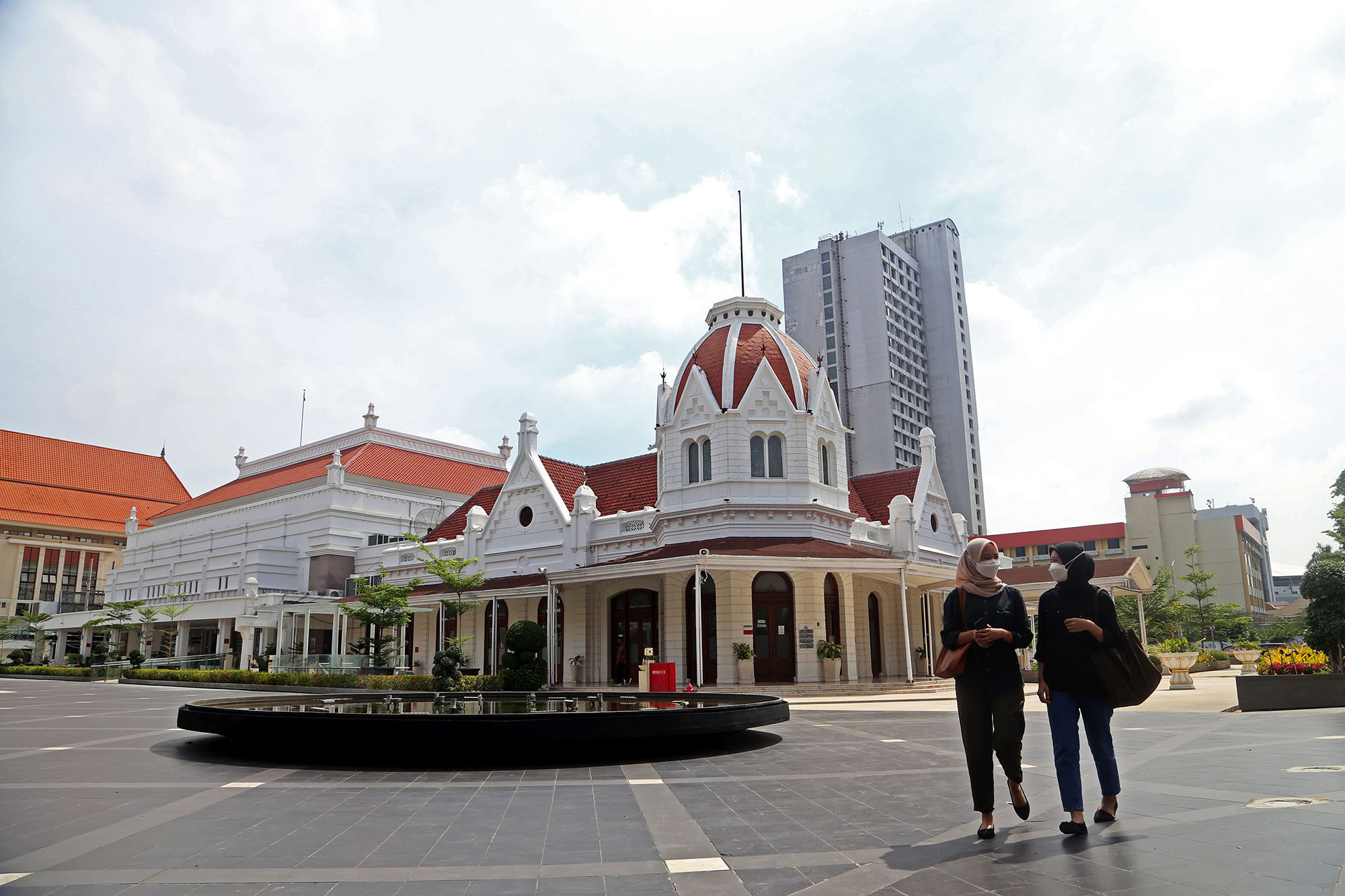Ilustrasi Alun-alun Surabaya (1)
