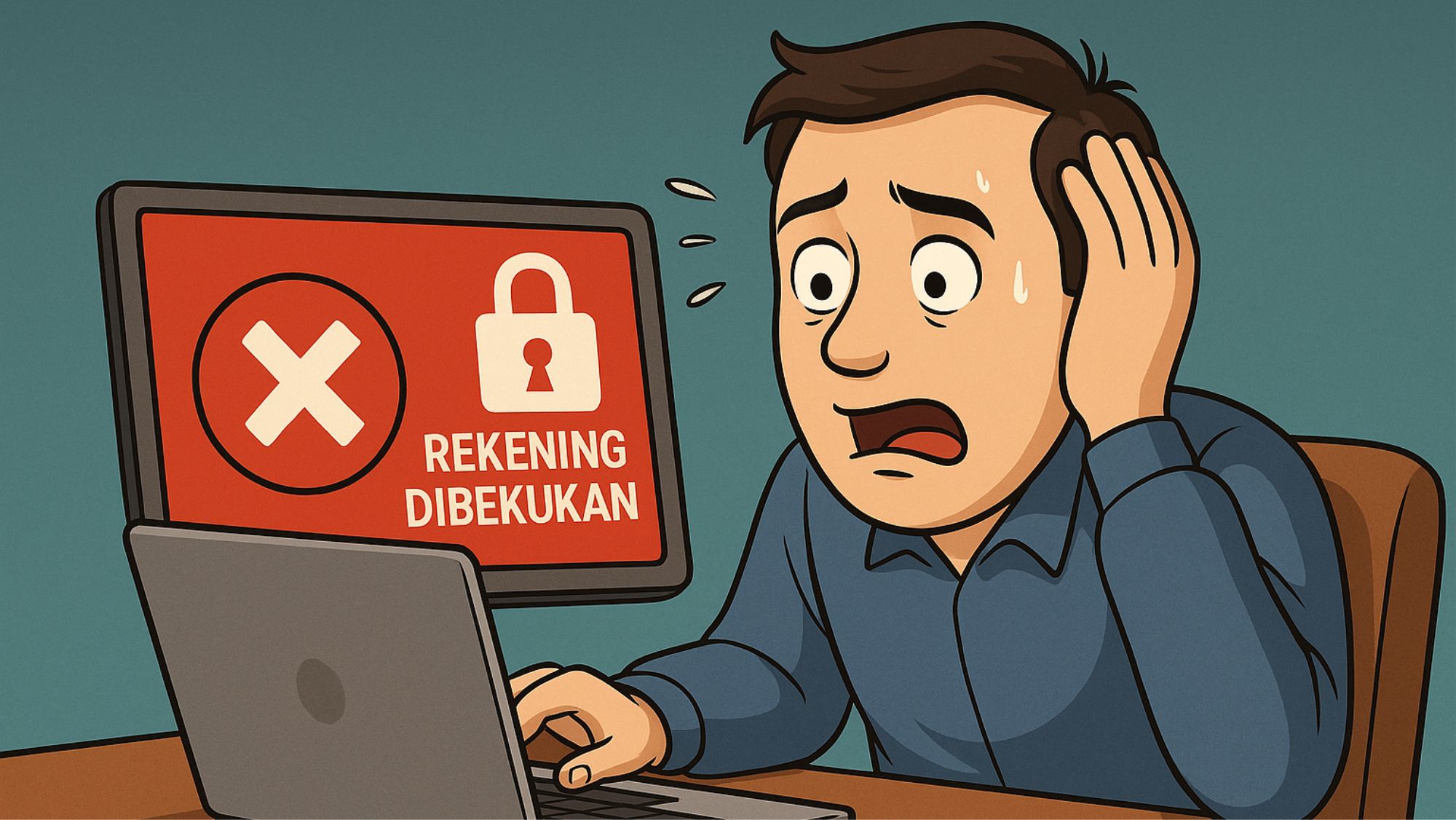 19_Ilustrasi Rekening Diblokir