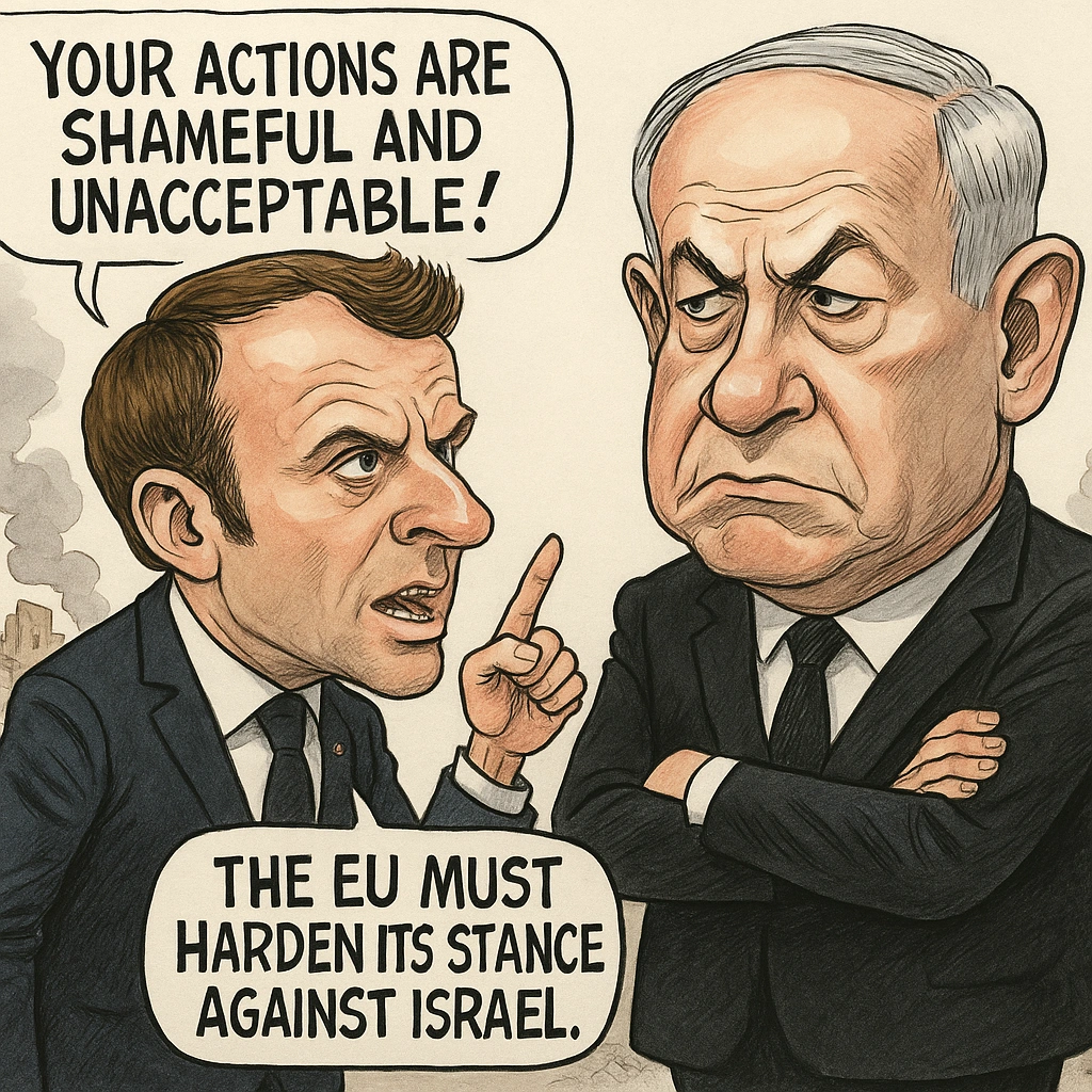 Macron sindir Israel