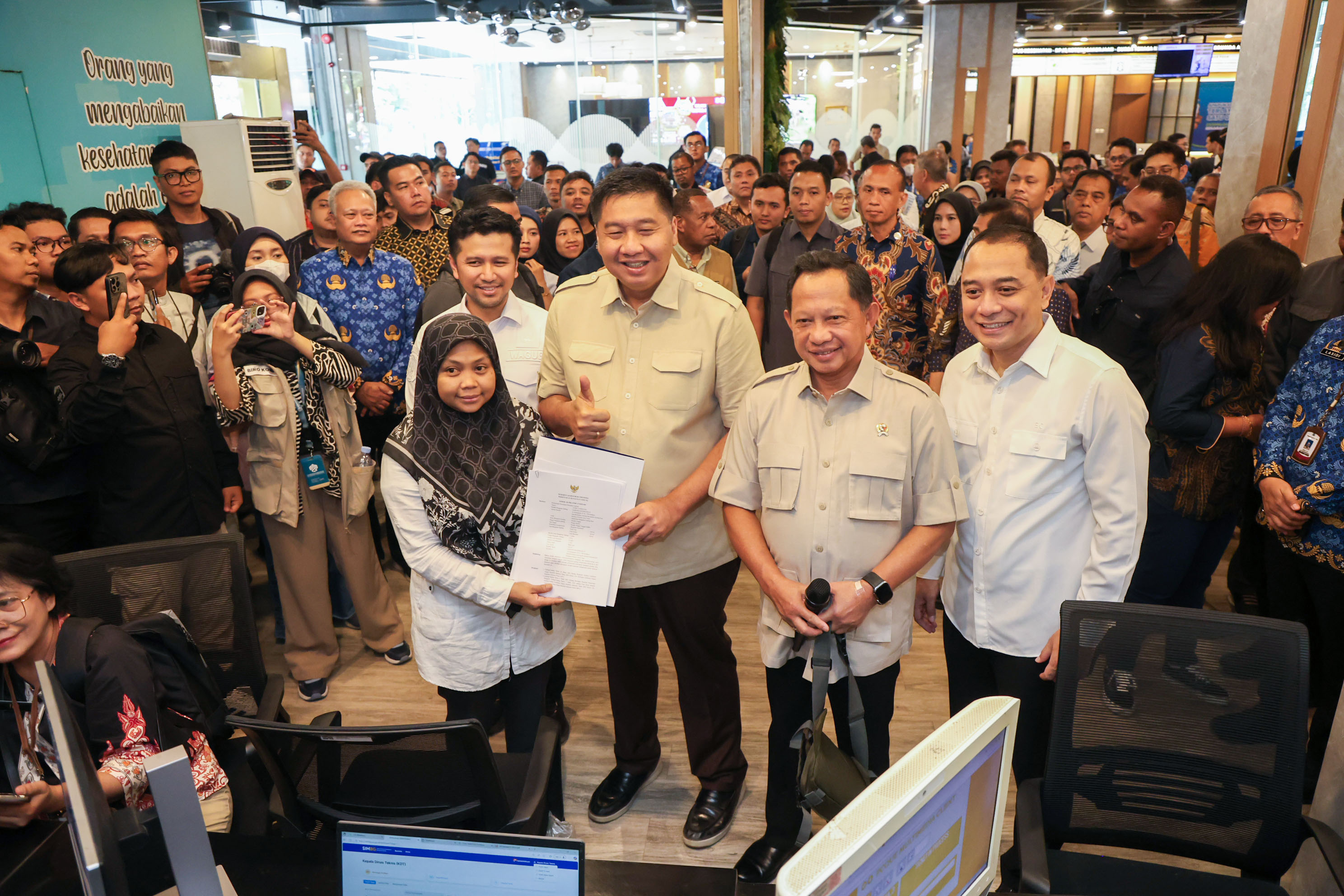 kunjungan mentri di mal pelayanan publik19