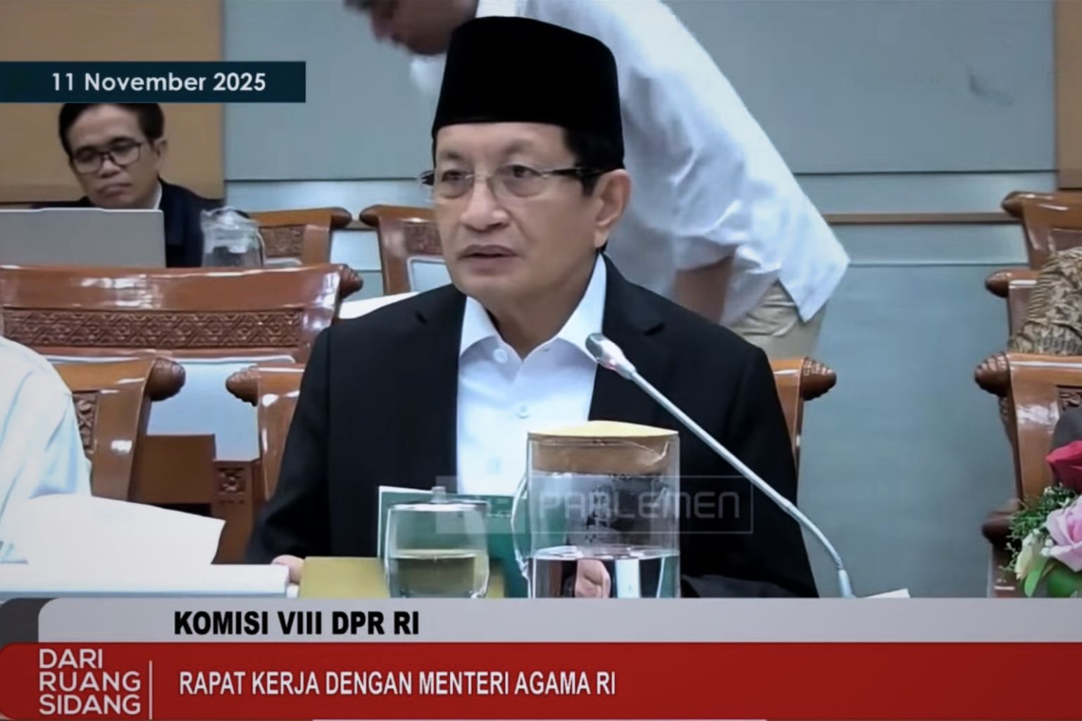 12_Menag Nasaruddin Umar di DPR