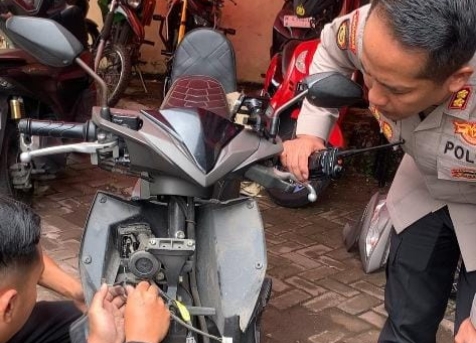 Alarm Motor Polrestabes Surabaya