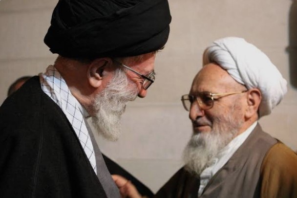 Allama Hasanzadeh and Ali Khamenei