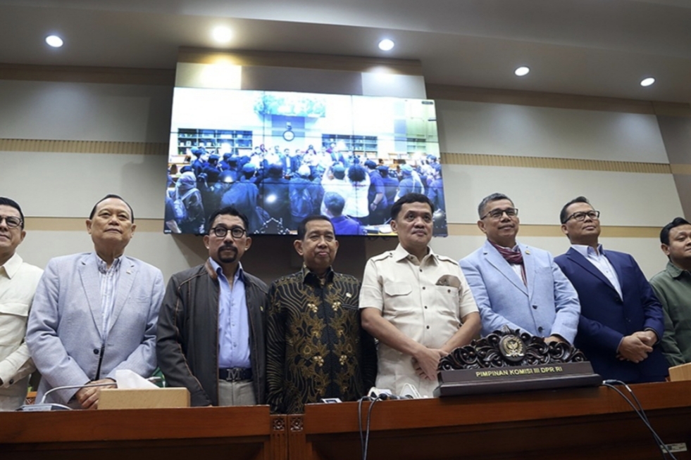 Konpers Komisi III DPR RI