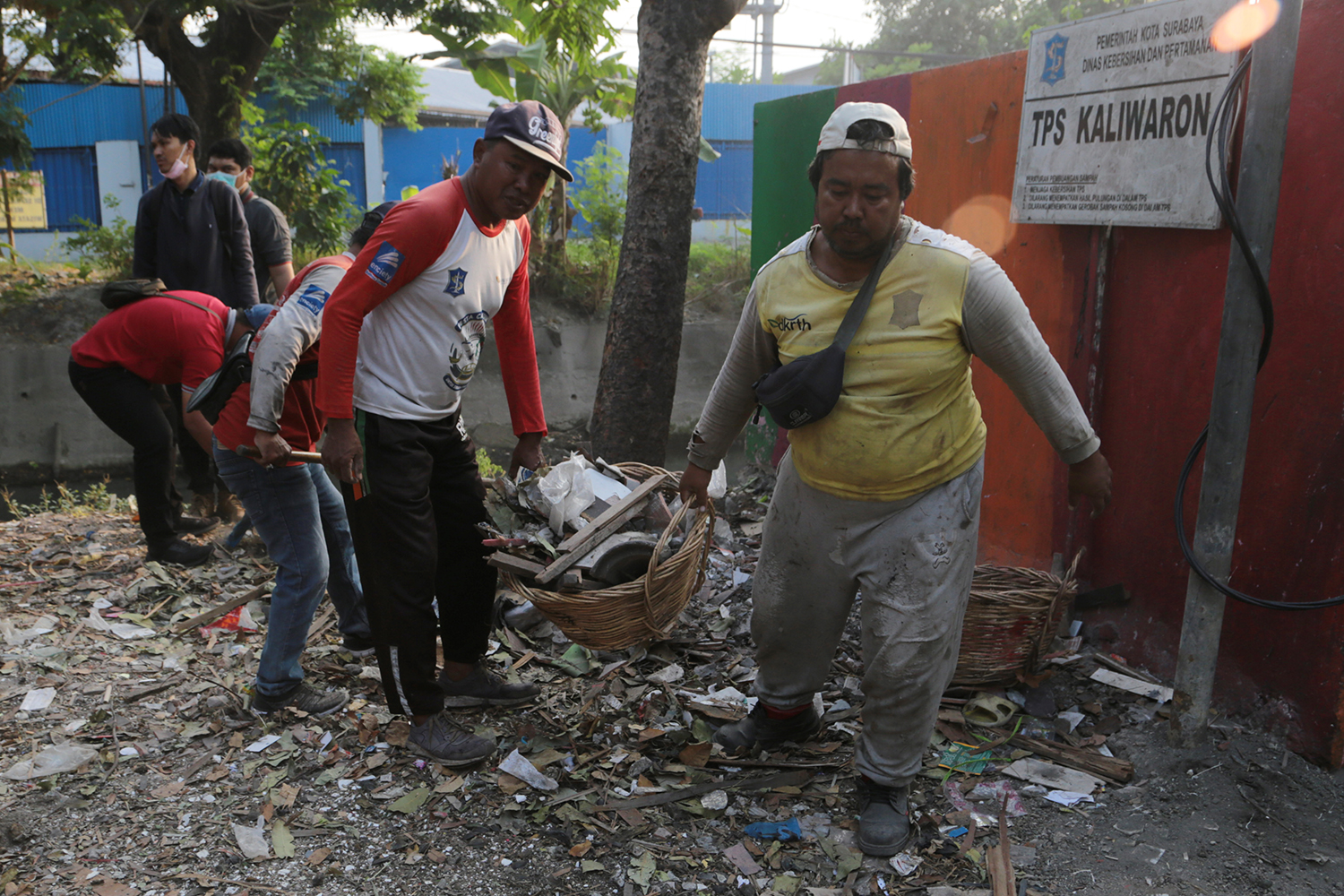 dok. Kerja bakti TPS Surabaya (2) Jadwal Pengangkutan Sampah