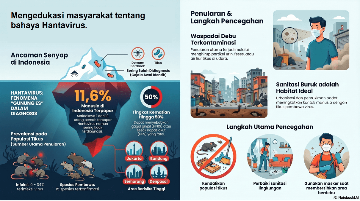 infografik virus hanta