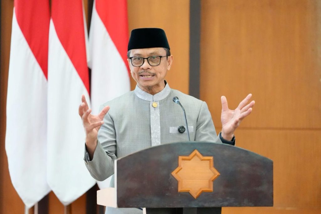 Shamsi Ali menjelaskan pertumbuhan Islam dan jumlah Muslim di Amerika Serikat dalam UMY Awards 2026 di Yogyakarta