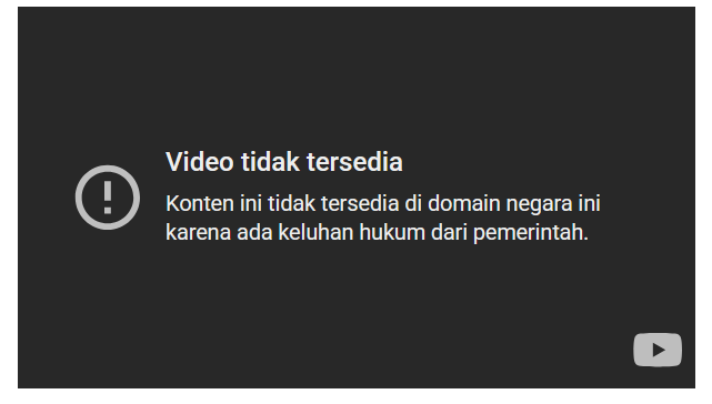 Video Amien Rais Dihapus Youtube