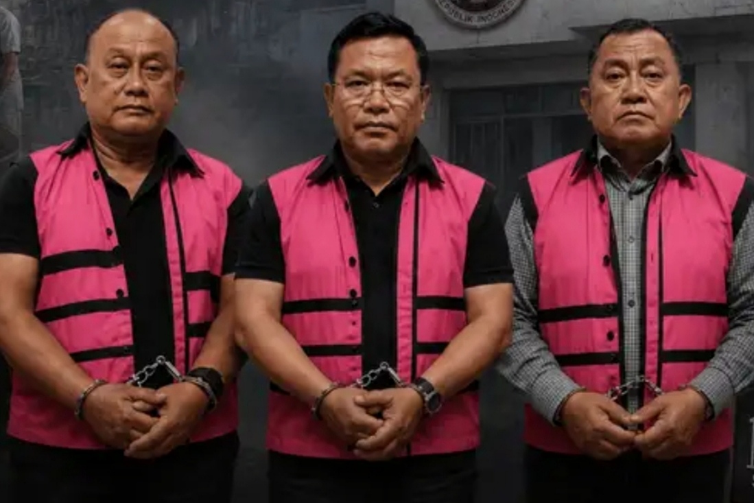 Tiga Tersangka