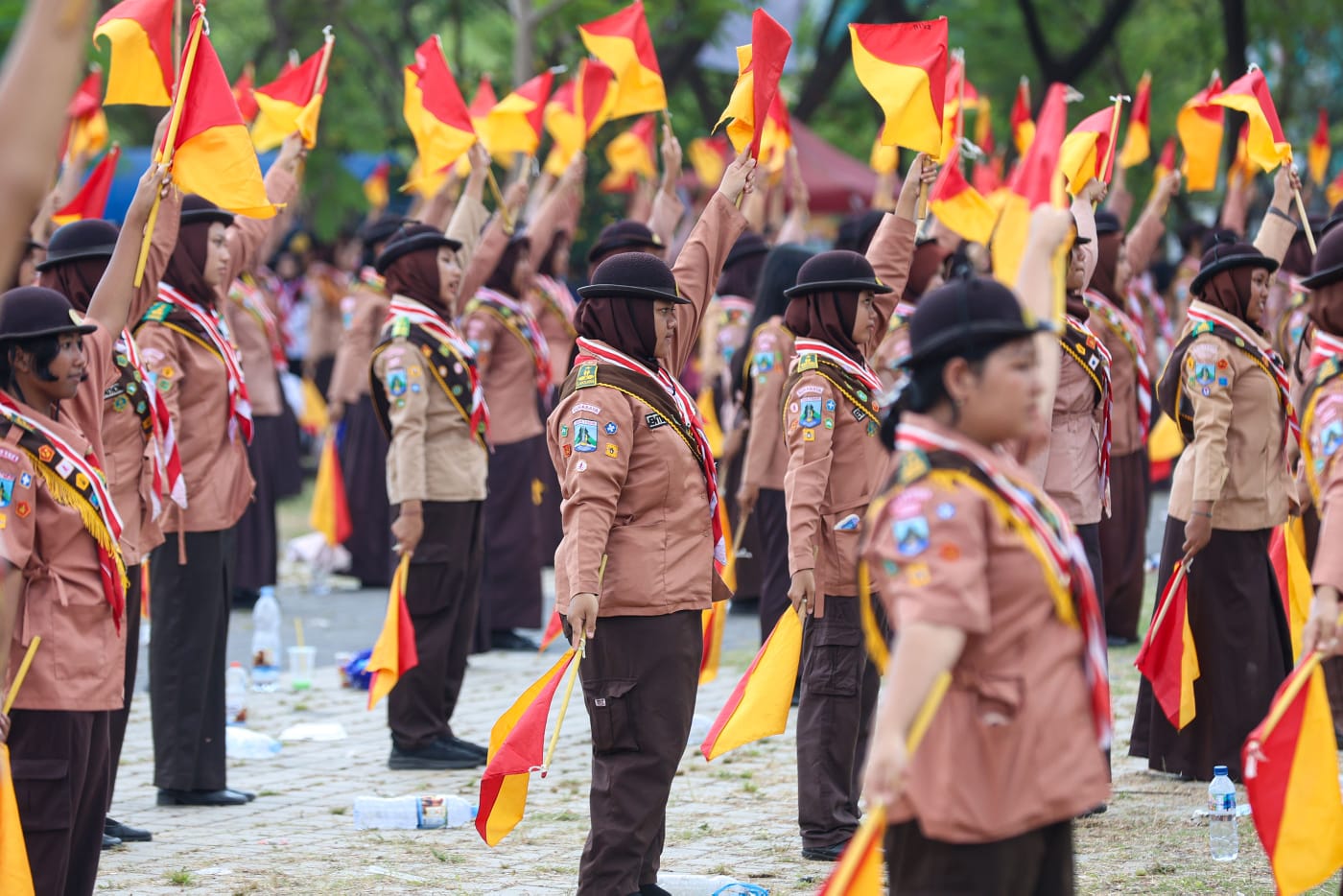 Pramuka Surabaya Rekor MURI