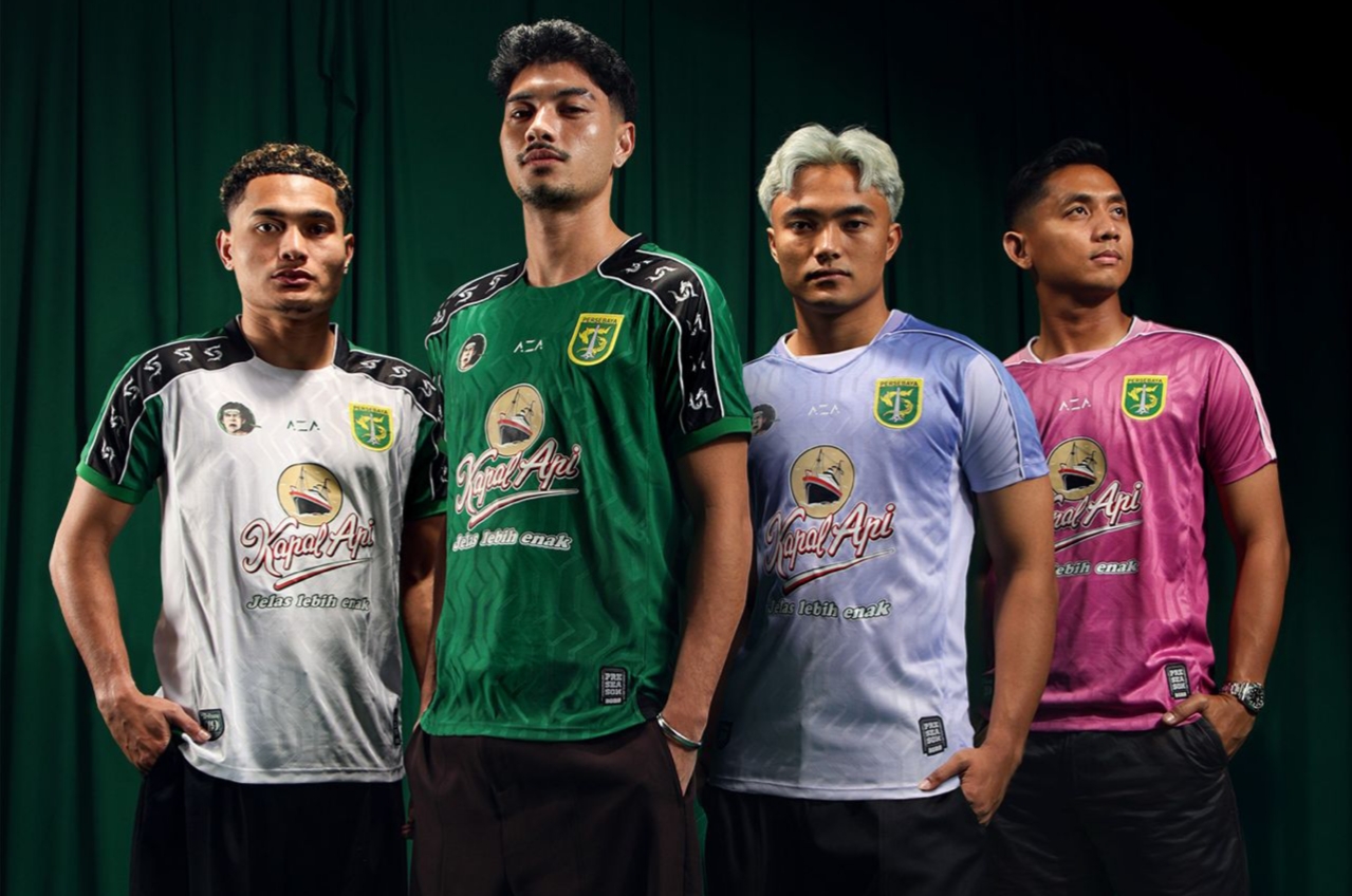 Jersey pre season Persebaya tribute to Eri Irianto