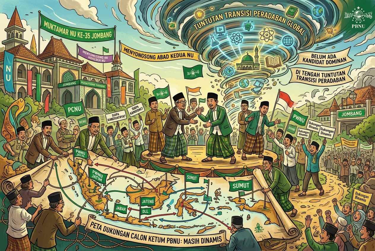 Kontestasi Caketum PBNU