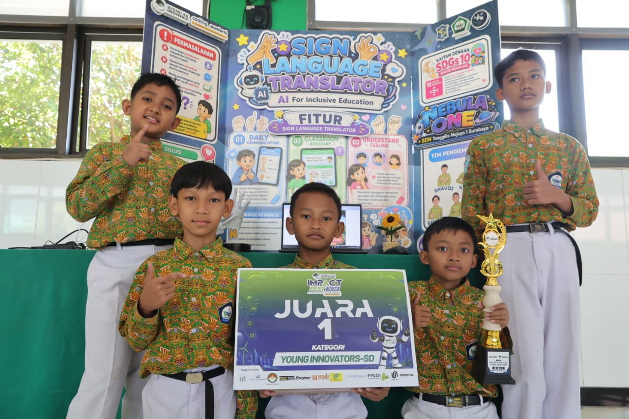 Siswa SD di Surabaya