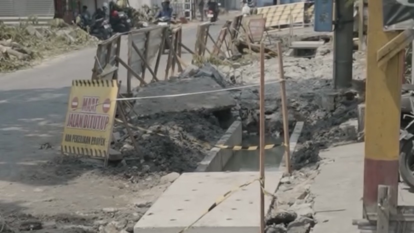 Screenshot Proyek Drainase Sambikerep