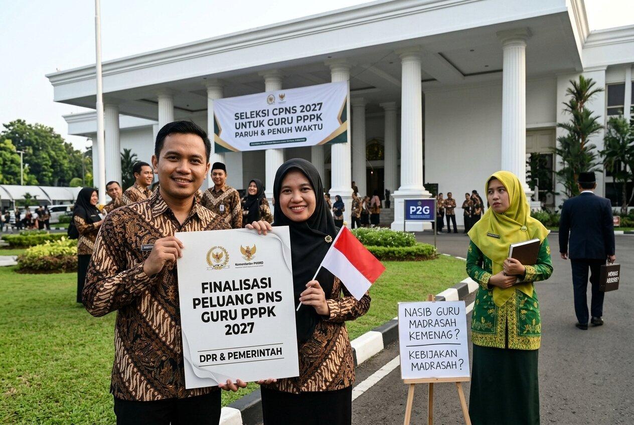 Nasib Guru Madrasah Swasta Kemenag