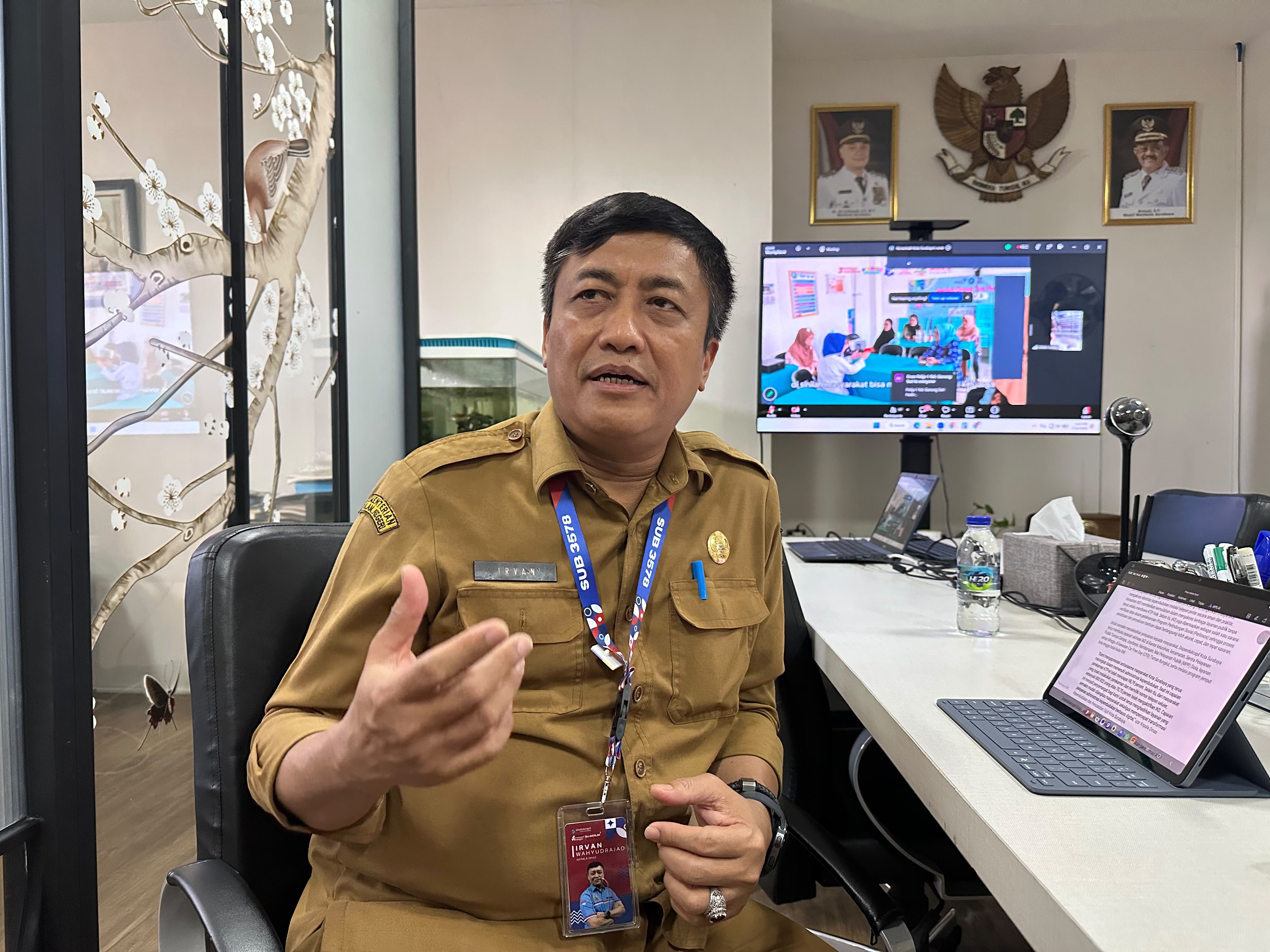 Kepala Disdukcapil Surabaya (1) Data Pendidikan di KK