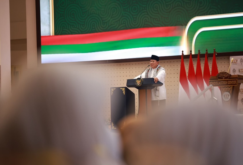Prabowo di Gontor