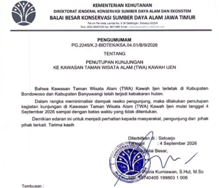 Jalur Pendakian Kawah Ijen
