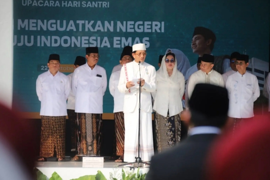 Upacara Hari Santri Kemenag