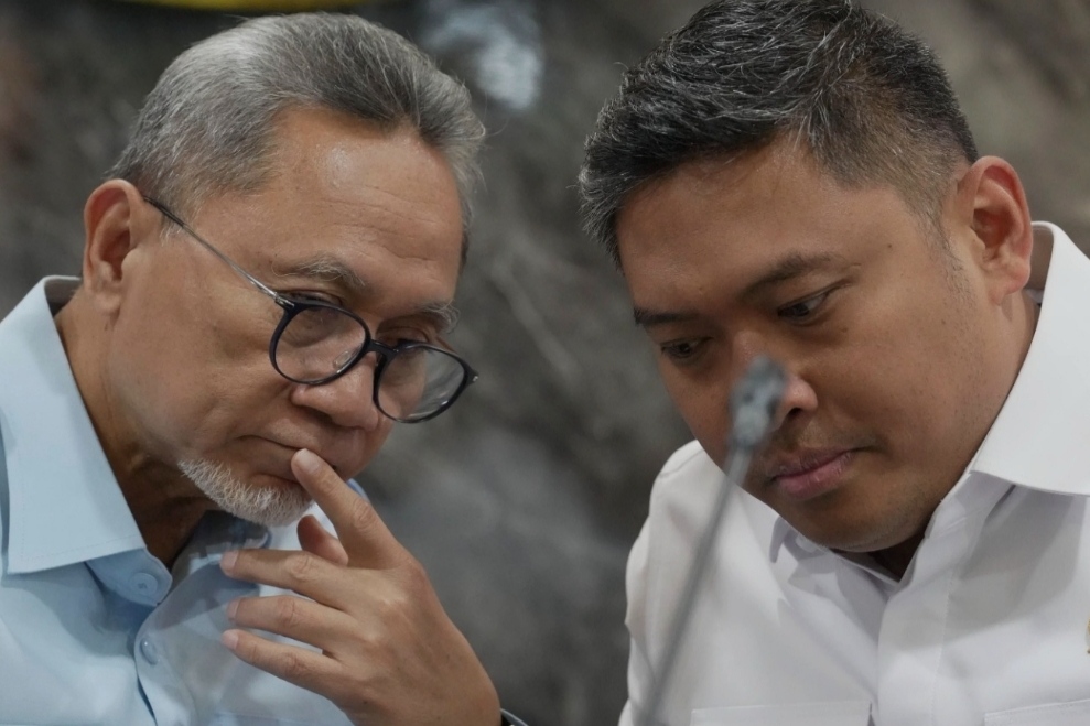 Zulkifli Hasan dan Sudaryono