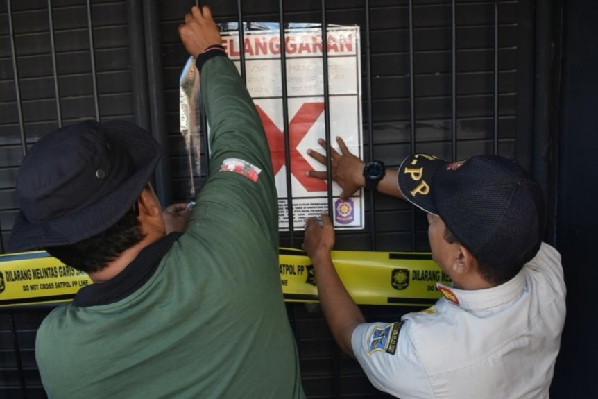 dok. Pengawasan dan penyegelan toko miras (1) 11 Toko Miras